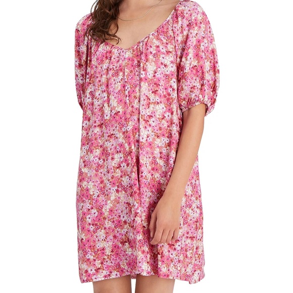 NWT Sanctuary “The House Dress” Babydoll Relaxed Fit Floral Flowy Dress - Picture 2 of 7